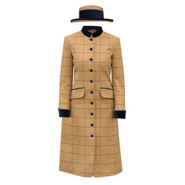 Buy the Equetech Longline Wheatley Tweed Leaders Jacket / Dress & Hat | Online for Equine