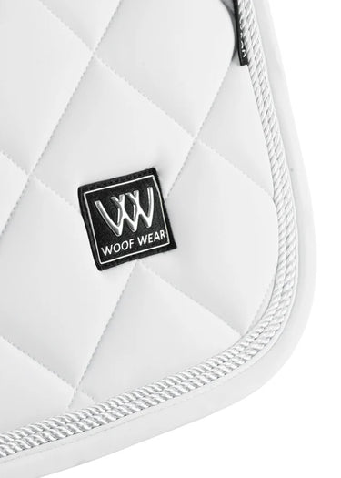 Woof Wear White Vision Aura Saddle Close Contact Pad