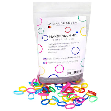 Buy Waldhausen Multicolour Xwide Plaiting Bands | Online for Equine