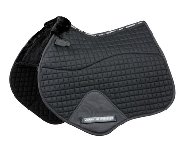 Buy WeatherBeeta Black Prime Comfy Fleece Jump Saddle Pad| Online for Equine
