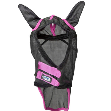 WeatherBeeta Black/Purple ComFiTec Deluxe Durable Mesh Mask With Ears & Nose| Online For Equine