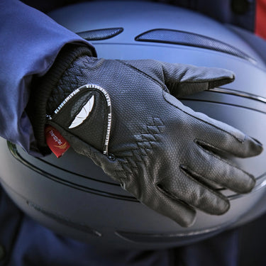 WeatherBeeta Black Therapy-Tec Riding Gloves| Online For Equine