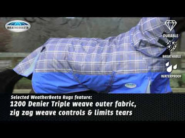 Buy WeatherBeeta ComFiTec Classic Mediumweight 220g Standard Neck Turnout Rug| Online for Equine