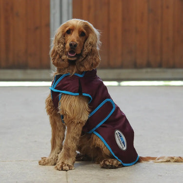 Buy WeatherBeeta ComFiTec Windbreak Free Deluxe Dog Coat -Grape Purple / Blue-25cm| Online for Equine