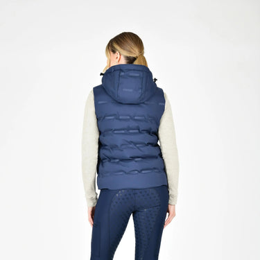 WeatherBeeta Navy/Iris Hapur Heat Seal Quilted Vest| Online For Equine