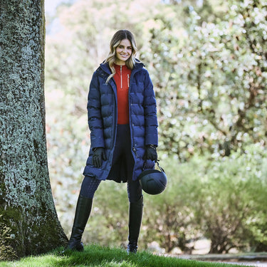 WeatherBeeta Navy/Iris Helsinki Heat Seal Quilted Jacket| Online For Equine