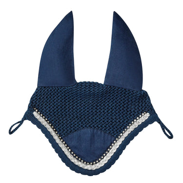 WeatherBeeta Navy Prime Bling Ear Bonnet - Pony