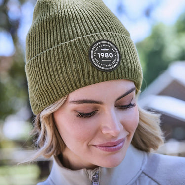 WeatherBeeta Olive Night Fleece Lined Beanie| Online For Equine