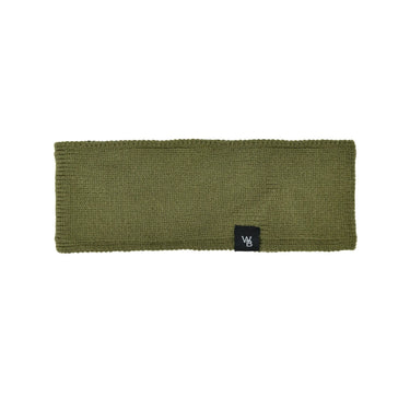 WeatherBeeta Olive Night Fleece Lined Ponytail Headband