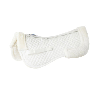 WeatherBeeta White Prime Comfy Fleece Half Pad| Online For Equine