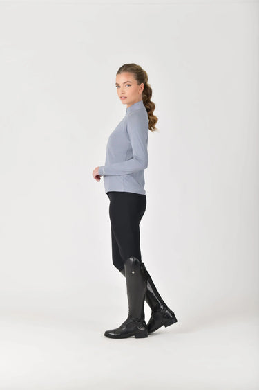 Buy Weatherbeeta Bamboo Long Sleeve Performance Base Layer Bluestone | Online for Equine