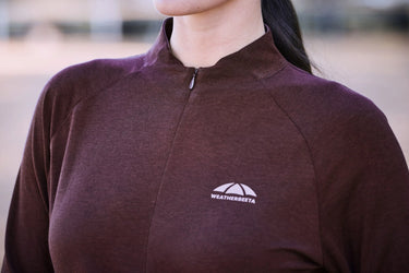 Buy Weatherbeeta Bamboo Long Sleeve Performance Base Layer Mulberry | Online for Equine
