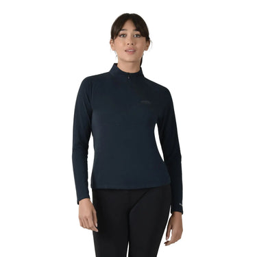 Buy Weatherbeeta Bamboo Long Sleeve Performance Base Layer Navy | Online for Equine