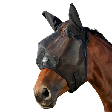 Weatherbeeta Black Comfitec Insect Guard Fly Mask With Ears| Online For Equine