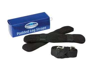 Weatherbeeta Black Padded Leg Straps| Online For Equine