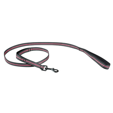 Weatherbeeta Black / Pink Reflective Dog Lead| Online For Equine