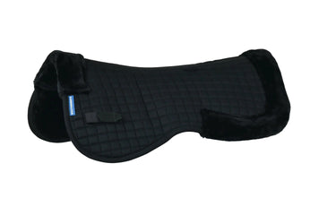 Weatherbeeta Black Prime Air-Tec Comfy Fleece Half Pad| Online For Equine
