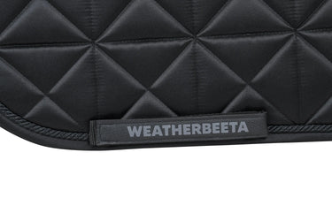Weatherbeeta Black Satin Luxe Air-Tec Dressage Saddle Pad| Online For Equine