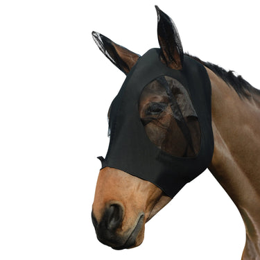 Weatherbeeta Black Stretch Bug Dual Eye Saver Fly Mask With Ears| Online For Equine