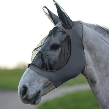 Weatherbeeta Black Stretch Eye Saver Fly Mask With Ears - Pony| Online For Equine