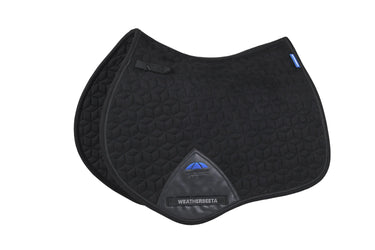 Weatherbeeta Black Suede Elite Air-Tec Jump Saddle Pad| Online For Equine
