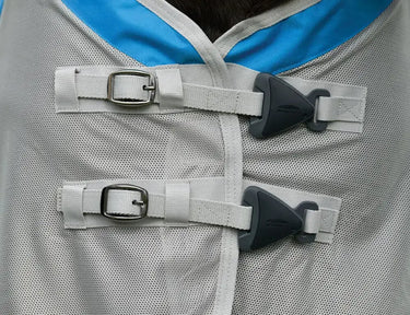 Weatherbeeta Blue/Grey Comfitec Dual Shield Detach-A-Neck| Online For Equine