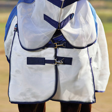 Weatherbeeta Blue/Silver/Navy Comfitec Duo Shield Detach-A-Neck| Online For Equine