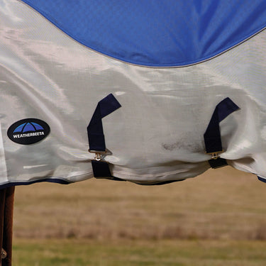 Weatherbeeta Blue/Silver/Navy Comfitec Duo Shield Detach-A-Neck| Online For Equine