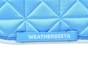Weatherbeeta Bright Blue Satin Luxe Air-Tec Dressage Saddle Pad| Online For Equine