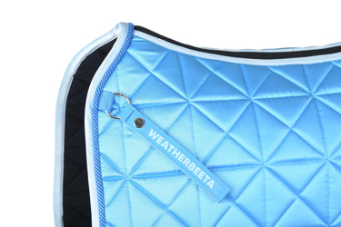 Weatherbeeta Bright Blue Satin Luxe Air-Tec Dressage Saddle Pad| Online For Equine