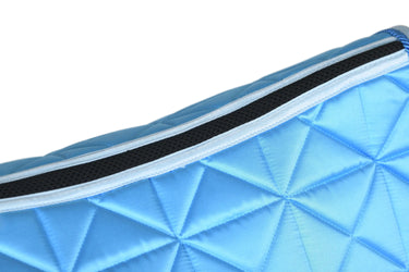 Weatherbeeta Bright Blue Satin Luxe Air-Tec Dressage Saddle Pad| Online For Equine