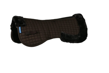 Weatherbeeta Brown Prime Air-Tec Comfy Fleece Half Pad| Online For Equine