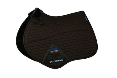 Weatherbeeta Brown Prime Air-Tec Comfy Fleece Jump Saddle Pad| Online For Equine