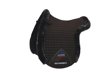 Weatherbeeta Brown Prime Air-Tec Comfy Fleece Trimmed Numnah| Online For Equine