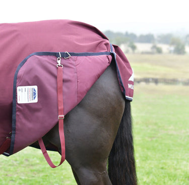 Weatherbeeta Comfitec Essential Turnout 0G Burgundy/ Navy| Online For Equine