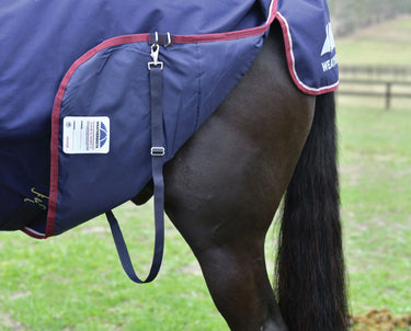 Weatherbeeta Comfitec Essential Turnout 0G Navy/ Burgundy| Online For Equine