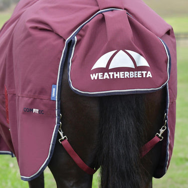 Weatherbeeta Comfitec Essential Turnout 220G Burgundy/ Navy| Online For Equine