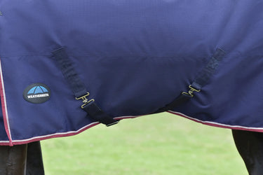 Weatherbeeta Comfitec Essential Turnout 50G Navy/ Burgundy| Online For Equine