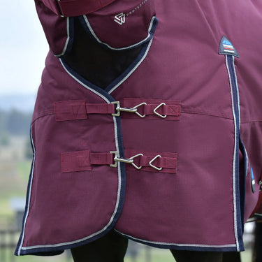 Weatherbeeta Comfitec Essential Turnout Combo 220G Burgundy/ Navy| Online For Equine