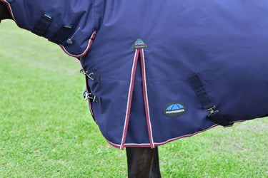 Weatherbeeta Comfitec Essential Turnout Combo 360G Navy/ Burgundy| Online For Equine