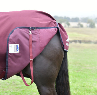 Weatherbeeta Comfitec Essential Turnout Combo 50G Burgundy/ Navy| Online For Equine
