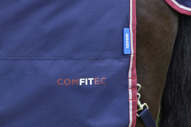 Weatherbeeta Comfitec Essential Turnout Combo 50G Navy/ Burgundy| Online For Equine