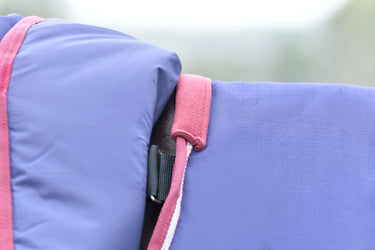 Weatherbeeta Comfitec Essential Turnout Detach-A-Neck 220G Navy/ Burgundy| Online For Equine