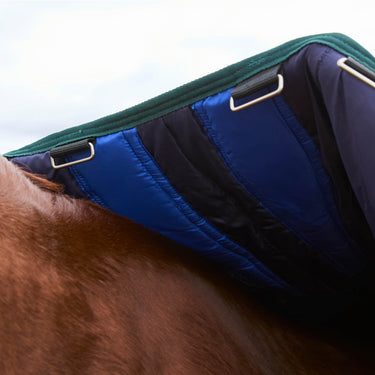 Weatherbeeta Comfitec Plus Dynamic Turnout 100G Navy/ Forest Green| Online For Equine