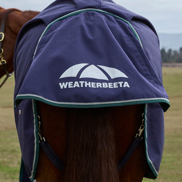 Weatherbeeta Comfitec Plus Dynamic Turnout 100G Navy/ Forest Green| Online For Equine