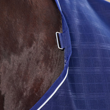 Weatherbeeta Comfitec Prelim Turnout 220G Navy Embossed Plaid| Online For Equine