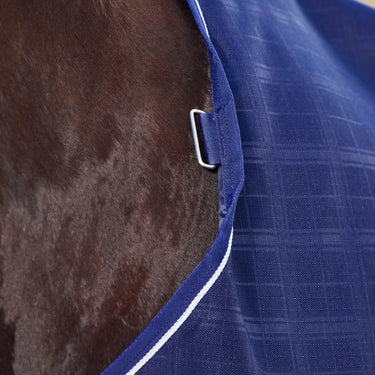 Weatherbeeta Comfitec Prelim Turnout 220G Navy Embossed Plaid| Online For Equine