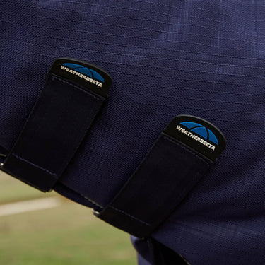 Weatherbeeta Comfitec Prelim Turnout Combo 220G Navy Embossed Plaid| Online For Equine
