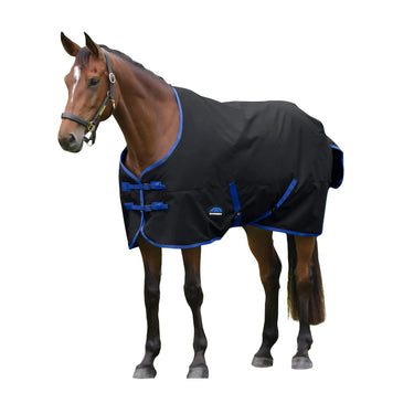 Weatherbeeta Comfitec Tyro Turnout Standard Neck 220G Black/ Cobalt| Online For Equine