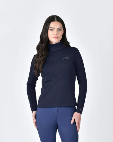 Buy Weatherbeeta Copper 1/2 Zip Long Sleeve Mid-Layer Navy | Online for Equine